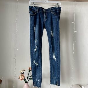 Korean skinny jeans